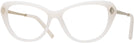 Cat Eye Opaline Milky Ralph Lauren 6245 Single Vision Full Frame View #1