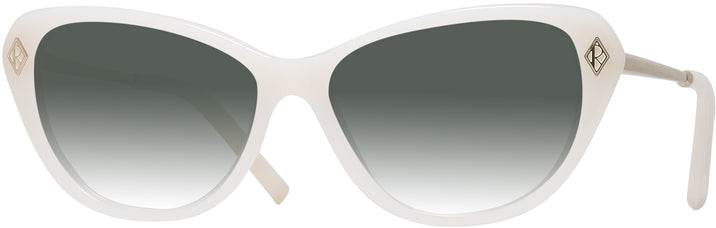 Cat Eye Opaline Milky Ralph Lauren 6245 w/ Gradient Progressive No-Line Reading Sunglasses View #1