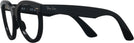 Round Black Ray-Ban 2241V Computer Style Progressive View #3