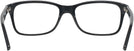 Rectangle Shiny Black Ray-Ban 5228XL Computer Style Progressive View #4