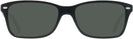 Rectangle Shiny Black Ray-Ban 5228XL Progressive No-Line Reading Sunglasses View #2