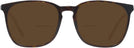 Square Havana Ray-Ban 5387L Bifocal Reading Sunglasses View #2