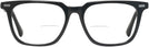 Square Black Seattle Eyeworks 1002 Bifocal View #2