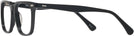 Square Black Seattle Eyeworks 1002 Progressive No-Lines View #3