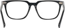 Square Black Seattle Eyeworks 1002 Progressive No-Lines View #4