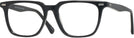 Square Black Seattle Eyeworks 1002 Progressive No-Lines View #1