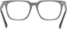 Square Transparent Grey Seattle Eyeworks 1002 Single Vision Full Frame View #4