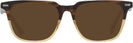 Square Brown Fade Seattle Eyeworks 1002 Progressive No-Line Reading Sunglasses View #2