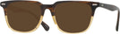 Square Brown Fade Seattle Eyeworks 1002 Progressive No-Line Reading Sunglasses View #1