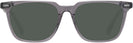 Square Transparent Grey Seattle Eyeworks 1002 Progressive No-Line Reading Sunglasses View #2