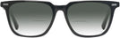 Square Black Seattle Eyeworks 1002 w/ Gradient Bifocal Reading Sunglasses View #2