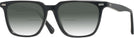 Square Black Seattle Eyeworks 1002 w/ Gradient Bifocal Reading Sunglasses View #1