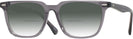 Square Transparent Grey Seattle Eyeworks 1002 w/ Gradient Bifocal Reading Sunglasses View #1