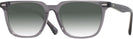 Square Transparent Grey Seattle Eyeworks 1002 w/ Gradient Progressive No-Line Reading Sunglasses View #1