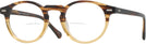 Round Brown Fade Seattle Eyeworks 1003 Bifocal View #1