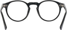 Round Black Seattle Eyeworks 1003 Single Vision Full Frame View #4