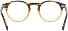 Round Brown Fade Seattle Eyeworks 1003 Computer Style Progressive View #4