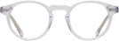 Round Crystal Seattle Eyeworks 1003 Single Vision Full Frame View #2