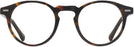 Round Tortoise Seattle Eyeworks 1003 Single Vision Full Frame View #2