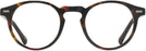 Round Tortoise Seattle Eyeworks 1003 Computer Style Progressive View #2