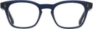 Square Blue Seattle Eyeworks 1004 Progressive No-Lines View #2