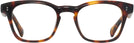 Square Tortoise Seattle Eyeworks 1004 Single Vision Full Frame View #2