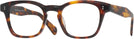 Square Tortoise Seattle Eyeworks 1004 Single Vision Full Frame View #1