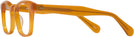 Square Orange Seattle Eyeworks 1004 Single Vision Full Frame View #3