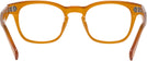 Square Orange Seattle Eyeworks 1004 Single Vision Full Frame View #4