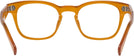 Square Orange Seattle Eyeworks 1004 Progressive No-Lines View #4