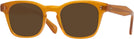 Square Orange Seattle Eyeworks 1004 Progressive No-Line Reading Sunglasses View #1