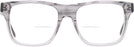 Square Transparent Grey Seattle Eyeworks 984 Bifocal View #2