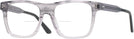 Square Transparent Grey Seattle Eyeworks 984 Bifocal View #1