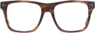 Square Transparent Brown Seattle Eyeworks 984 Computer Style Progressive View #2