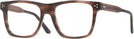 Square Transparent Brown Seattle Eyeworks 984 Computer Style Progressive View #1