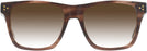 Square Transparent Brown Seattle Eyeworks 984 w/ Gradient Progressive No-Line Reading Sunglasses View #2