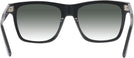 Square Black Seattle Eyeworks 984 w/ Gradient Progressive No-Line Reading Sunglasses View #4