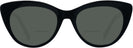 Cat Eye Black Seattle Eyeworks 989 Bifocal Reading Sunglasses View #2