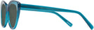 Cat Eye Transparent Blue Seattle Eyeworks 989 Bifocal Reading Sunglasses View #3