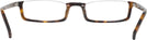 Rectangle Tortoise Seattle Eyeworks 991 Single Vision Half Frame View #4