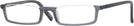 Rectangle Grey Seattle Eyeworks 991 Single Vision Half Frame View #1