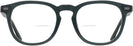 Square Transparent Dark Grey  Seattle Eyeworks 993 Bifocal View #2