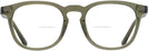 Square Transparent Green Seattle Eyeworks 993 Bifocal View #2