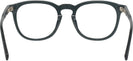 Square Transparent Dark Grey  Seattle Eyeworks 993 Single Vision Full Frame View #4