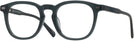 Square Transparent Dark Grey  Seattle Eyeworks 993 Single Vision Full Frame View #1