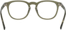 Square Transparent Green Seattle Eyeworks 993 Single Vision Full Frame View #4