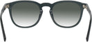 Square Transparent Dark Grey  Seattle Eyeworks 993 w/ Gradient Progressive No-Line Reading Sunglasses View #4