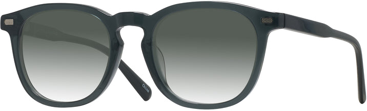 Square Transparent Dark Grey Seattle Eyeworks 993 w/ Gradient Progressive No-Line Reading Sunglasses View #1