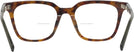 Square Tortoise With Green Seattle Eyeworks 994 Bifocal View #4