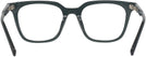 Square Transparent Dark Grey  Seattle Eyeworks 994 Single Vision Full Frame View #4